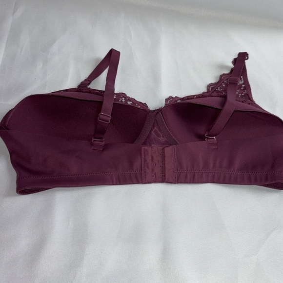 2/$30 Maidenform Women's Comfort Crush Lace Trimmed Wireless Size L - Picture 3 of 12